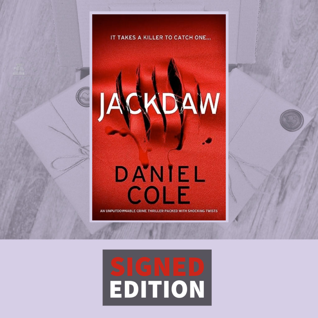 Jackdaw by Daniel Cole (Signed by the Author) Tea Leaves & Reads