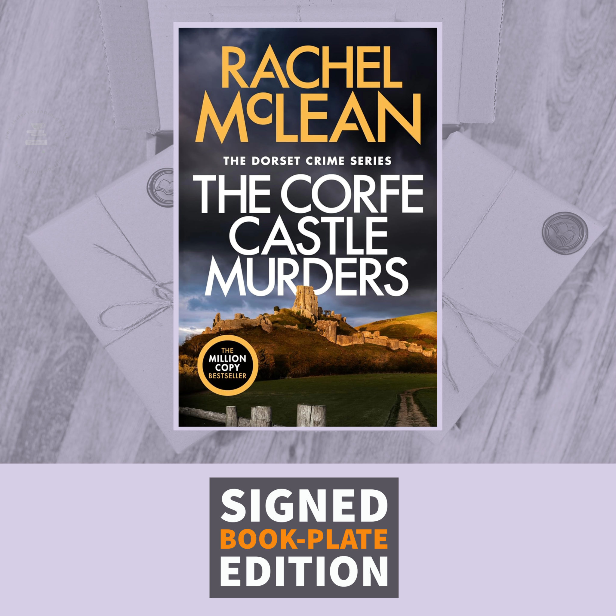 the-corfe-castle-murders-by-rachel-mclean-signed-bookplate-and-author