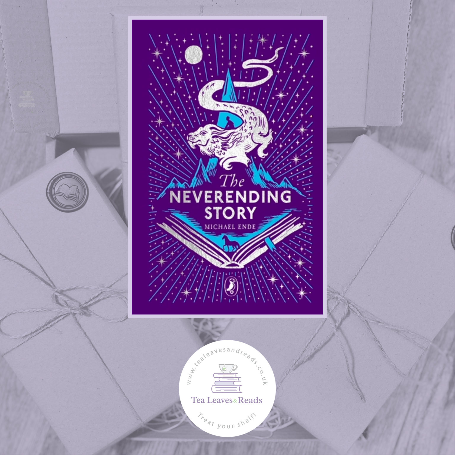 The Neverending Story by Michael Ende - Puffin Clothbound Classic - Tea ...