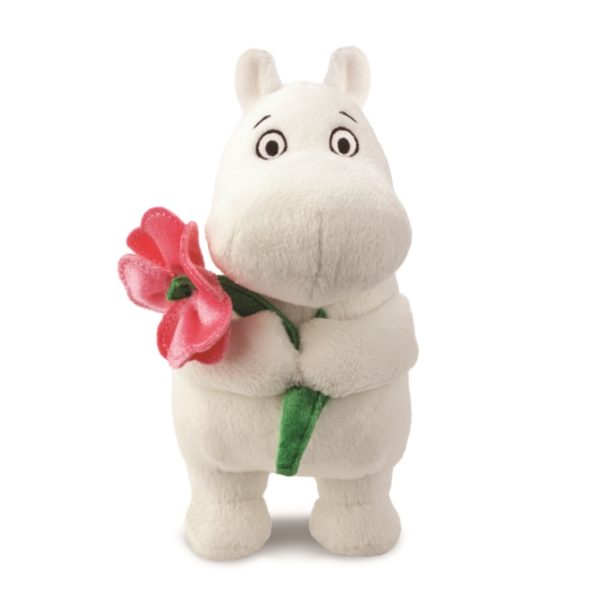 Moomin Plush Toy - Pink Flower