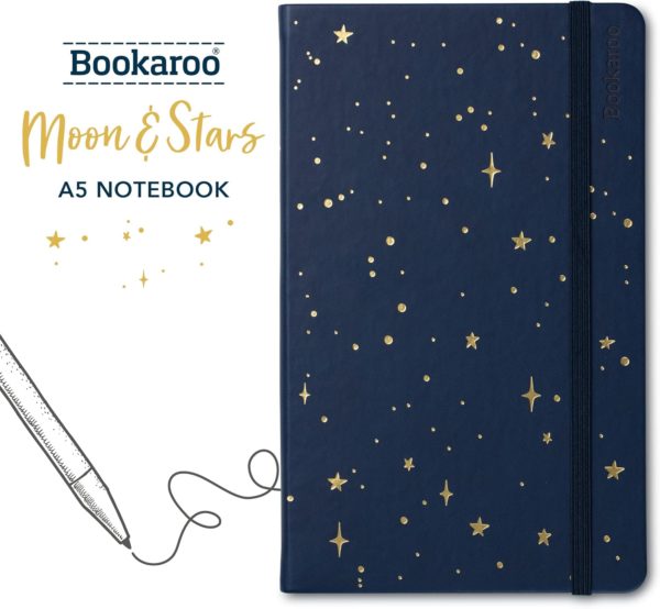 Moon & Stars Bookaroo A5 Journal (lined)