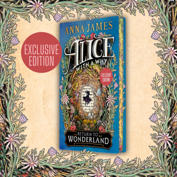 Alice with a Why by Anna James (Signed Exclusive Edition with Sprayed Edges) - Image 3