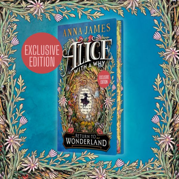 Alice with a Why by Anna James (Signed Exclusive Edition with Sprayed Edges) - Image 2