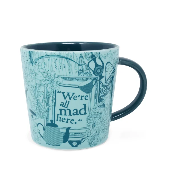 Ceramic Mug Alice in Wonderland - Blue - Image 3